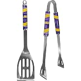 NCAA LSU Tigers Steel BBQ Tool Set (2 Piece)
