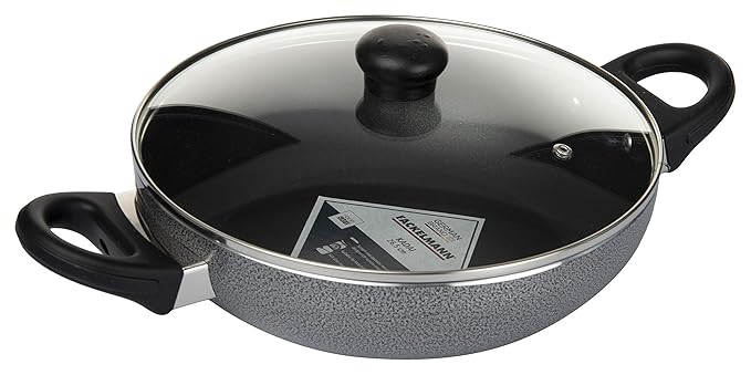 Fackelmann Aluminium Kadai 265 Mm, Standard, Grey