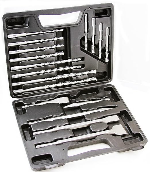 Amazon Com Chisel Sds Plus 17 Pc Drill Bits Sds Plus Rotary