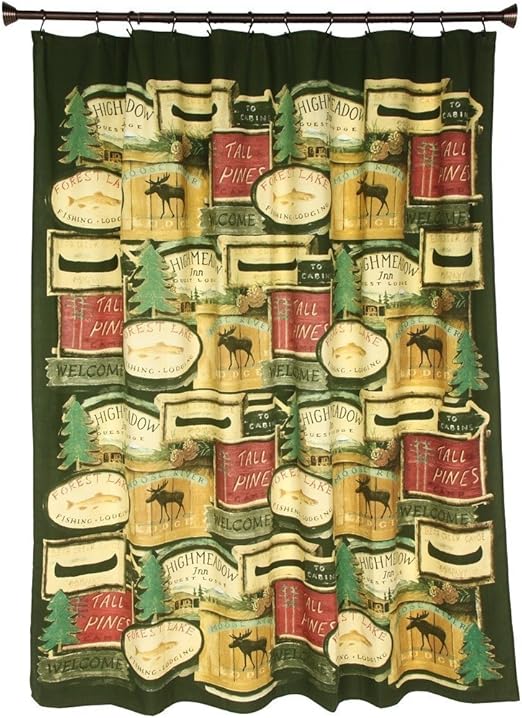 Amazon Com Avanti Rather Be Fishing Bath Collection Shower