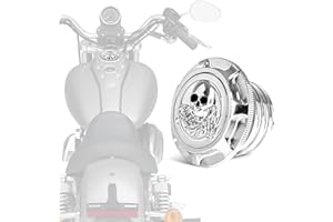 Motorcycle Gas Tank Cap Fit for Harley Sportster 1200 883, Softail, Road King, Iron 883 1200, Freewheeler, Forty Eight, Fat B