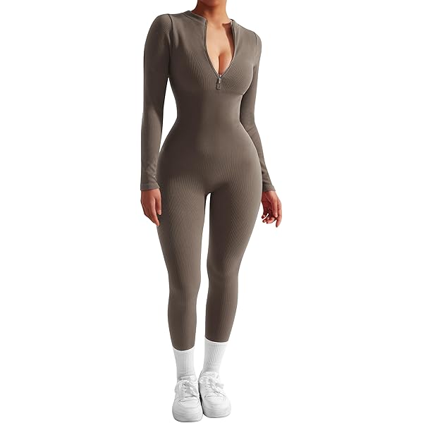 Sedrinuo Women Autumn Long Sleeve High Neck Bodycon Tight
