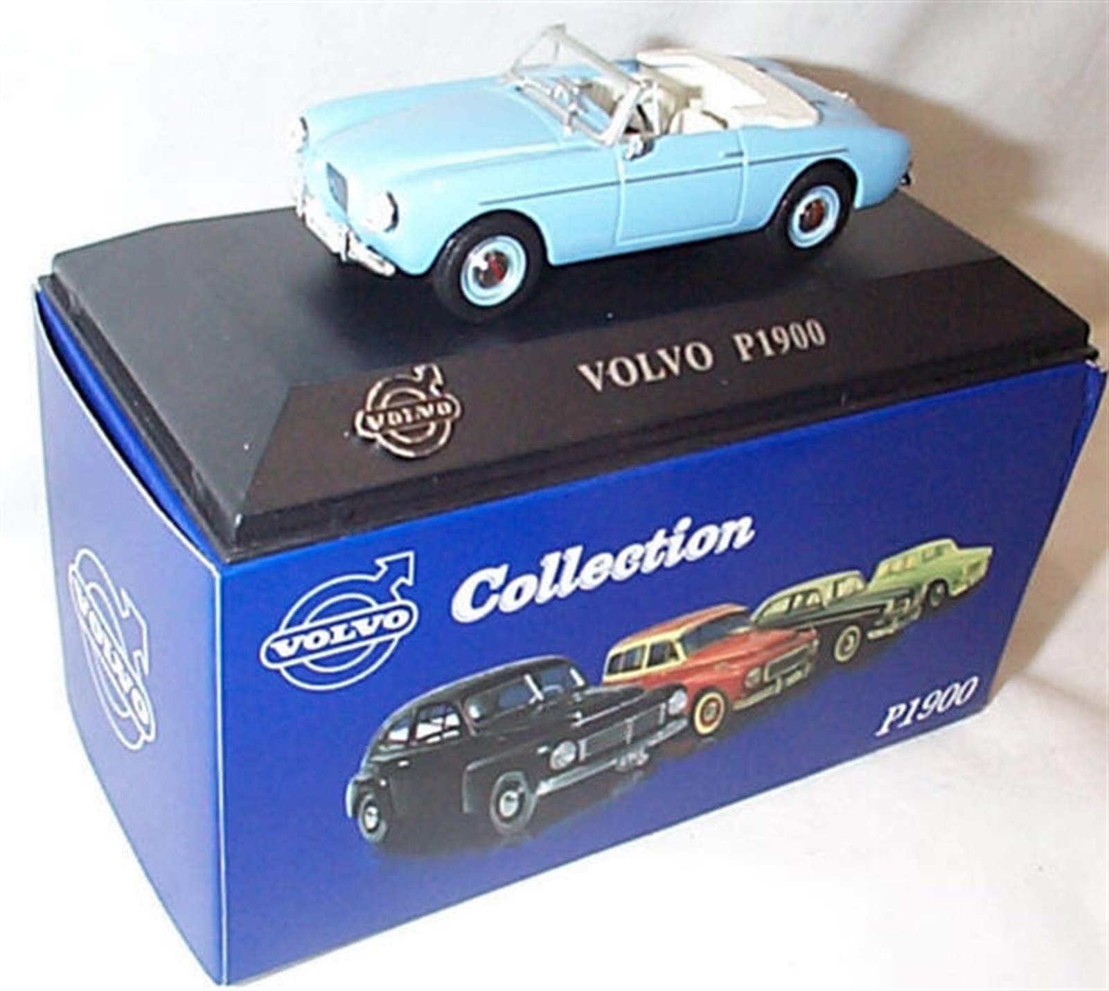 atlas editions vòlvò P1900 Roadster Light Blue car 1:43 scale diecast model