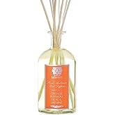 Antica Farmacista Home Ambiance Diffuser - Long-Lasting Reed Scent Diffuser - Luxury Room Freshener Gift - Orange Blossom, Lilac & Jasmine, 8.45 fl oz