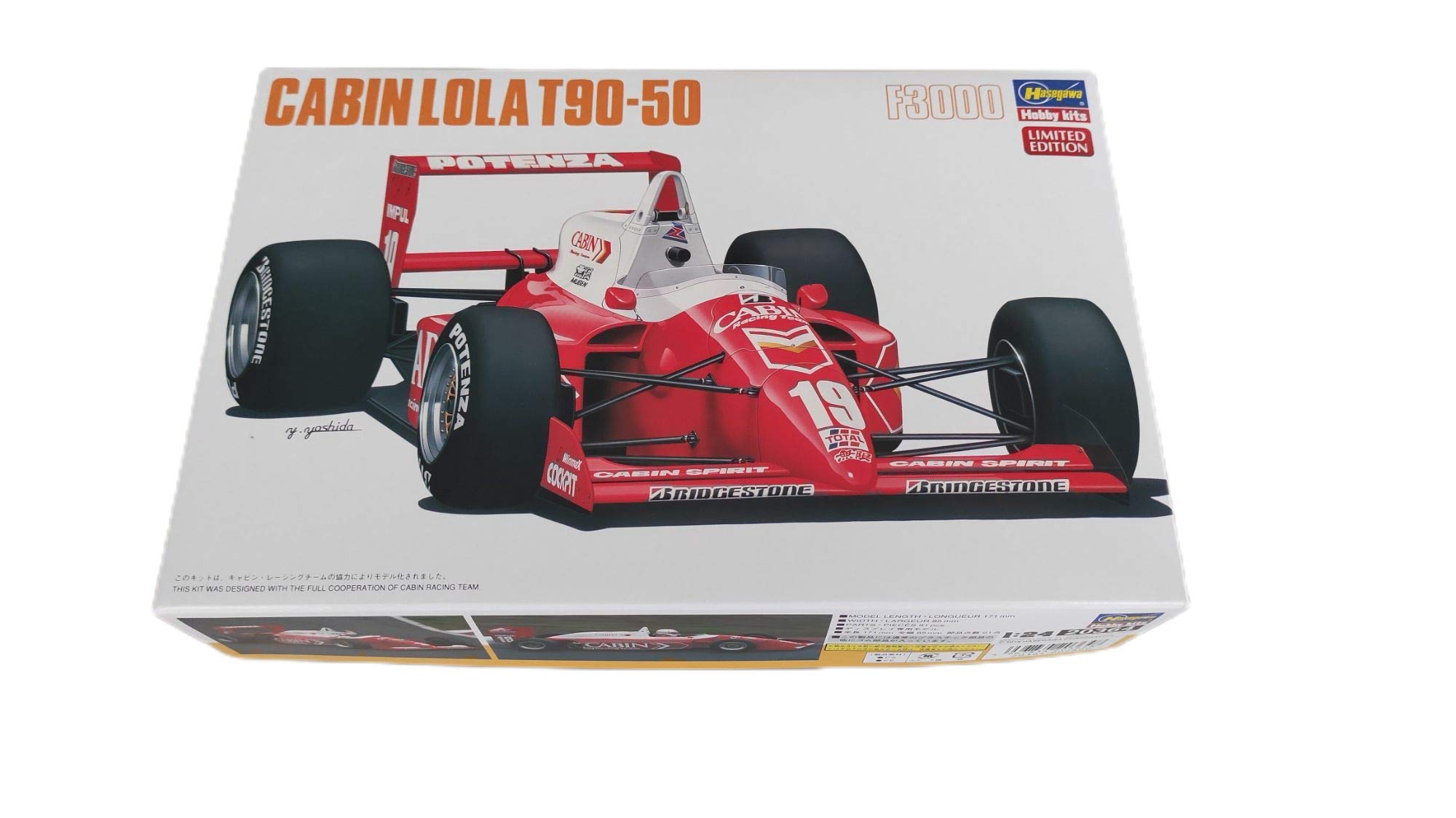 Hasegawa 1:24 Cabin Lola T90-50