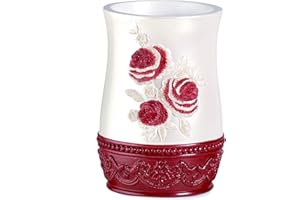 Popular Bath Blossom Rose, Tumbler, Burgundy