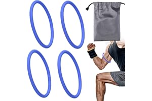 4pcs Patellar Tendon Support Straps, Silicone Patella Band Stabilizer with Storage Bag Elastic Patella Knee Brace for Men Wom