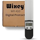 Wixey 8" Digital Protractor, Magnetic Digital Angle Finder for Table Saw | Digital Protractor &ndash; Accurate Angle Measurement &ndash; Angle Finder &ndash; Magnetic Edges &ndash; Large Digital Display
