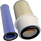 AT20728 Inner Outer Air Filter Kit RE45825 Fit For John Deere | High-density impurity barrier material, Tight sealed outer casing, Extend equipment service life, Replaces AE31724 AT18650T