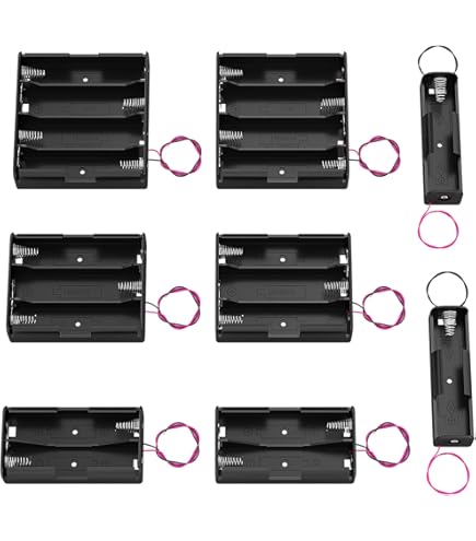 5 Uds CR123A Soporte Para Batería De Litio Clip De Caja Batería De