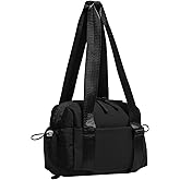 Small Gym Bag for Women Mini Gym Duffle Bag with Wet Compartment,mini duffle Tote Bag small duffle bag for Workout/Sport/Travel (Black)