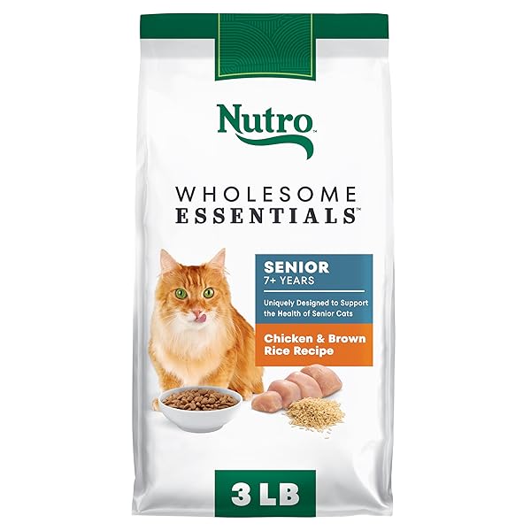 NUTRO WHOLESOME ESSENTIALS SENIOR DRY CAT FOOD, SENIOR...