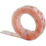 3m Dual Lock Sj3560, Type 250, Clear Reclosable Fastener, 1" Wide X 6' Length Roll