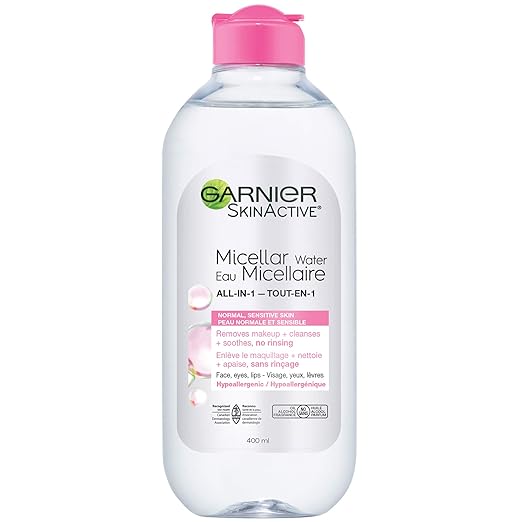 micellar water pink garnier