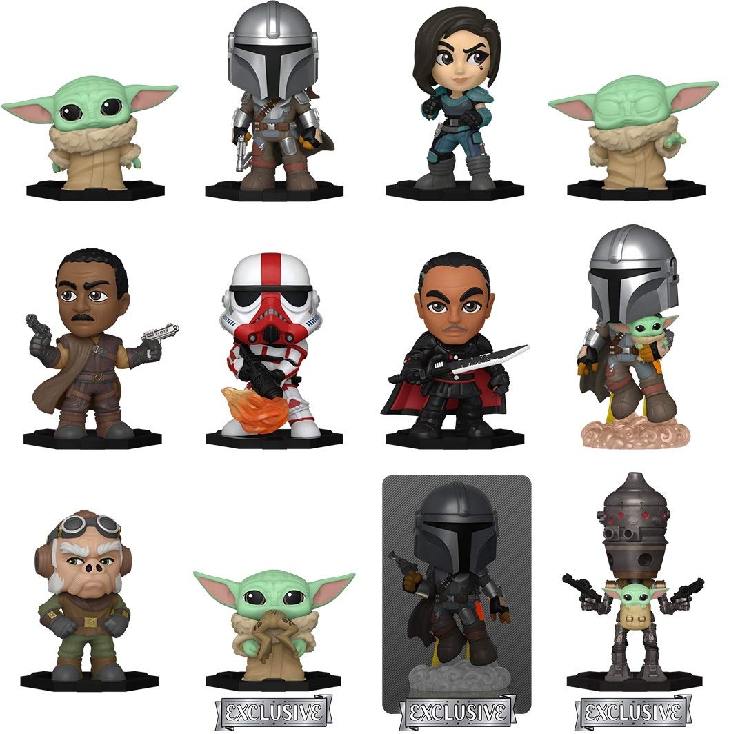 Star Wars: The Mandalorian - Mystery Mini Blind Box 2 - Display 12 Pieces