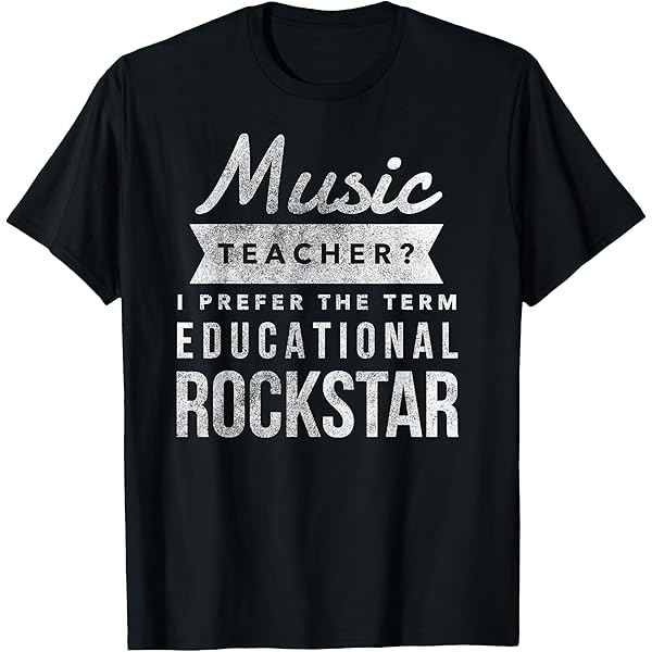 Amazon.com: Music Teacher T Shirt - Funny Gift for Music Teacher T