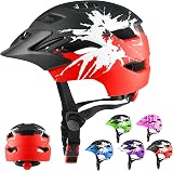 RaMokey Kids Bike Helmet Age 3-15 Cycling Mountain Bicycle w/ Taillight view 1