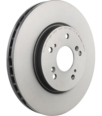Amazon.com: Brembo 09.D219.11 UV Coated vented Brake Rotor HONDA