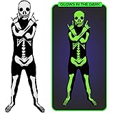 Morphsuits Skeleton Costume for Boys, Skeleton Outfit for Kids, Halloween Costume for Boys