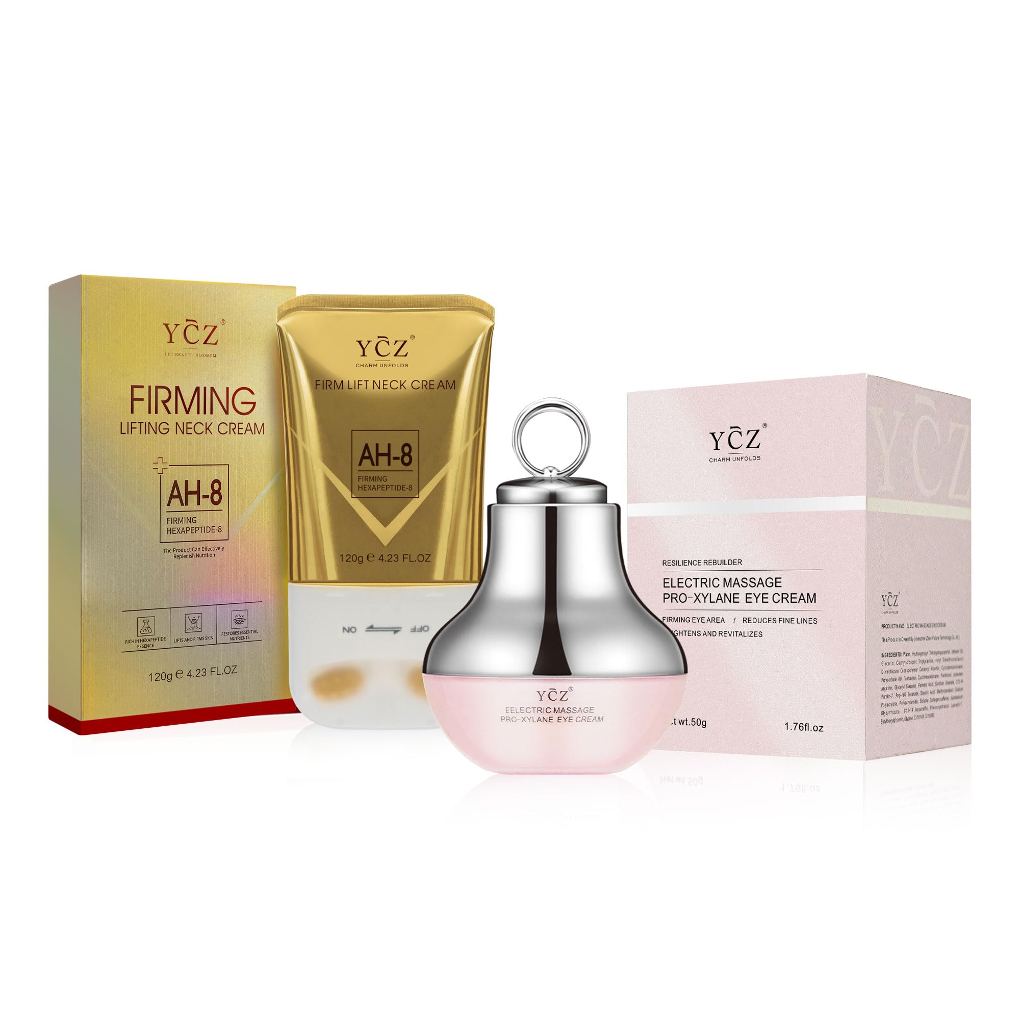 Ycz Neck-Eye Care Tightening & Revitalizing Set 5.99 Fl Oz (Pack
