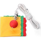 Rope Dart Meteor Hammer Rubber Weight Throw Exercise Ball with Rope Soft Martial Arts Chinese Traditional Kung Fu Soft Fitness Equipment