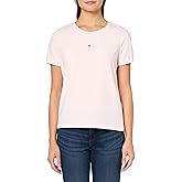 Tommy Hilfiger Womens Micro-Logo Graphic T-Shirt