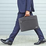 TECOOL 15.6 inch Laptop Sleeve Case with Pockets Dark Grey view 3