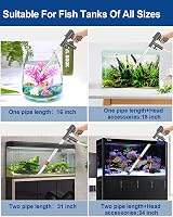 QZQ Aquarium Gravel Cleaner 2024 Edition Vacuum Cleaner Kit view 6
