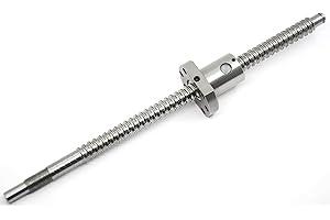 Befenybay Ball Screw SFU1204 (Diameter 12mm Pitch 4mm) Length 250mm with Metal Nut for CNC Machine Parts
