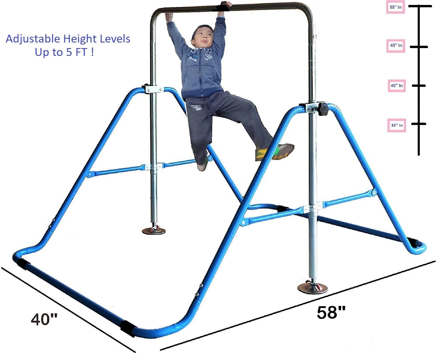 KidsJungle Kids Monkey Bars Jungle Gym Climbing Tower Gymnastics