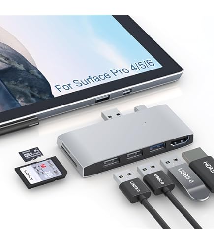 Amazon.com: Surface Pro 9 Hub Docking Station, 6 in 2
