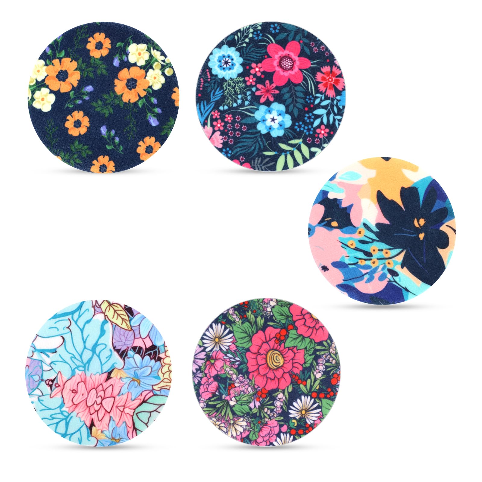 Photo 1 of 25pcs Sensor Covers for Libre 2/3, Spring Flower Style Sensor Stickers Waterproof & Sweatproof Senor Adhesive Patches CGM Monitor Patch Accessories Compatible with Libre (5 Styles)