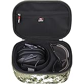 FBLFOBELI Hard Case for Walker's Razor Slim/Howard Leight Shooting Ear Protection Electronic Shooting Muffs Earmuff