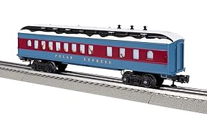 Lionel The Polar Express, Electric O Gauge Model Train Cars, Diner Car (684604)