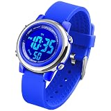 Kids Digital Sport Waterproof Watch for Girls Boys, Kid Sports Outdoor LED Electrical Watches with Luminous Alarm Stopwatch Child Wristwatch 3-12 Years