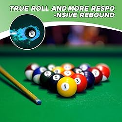 HMQQ Billiard Balls Set 2-1/4" Regulation Size Pool