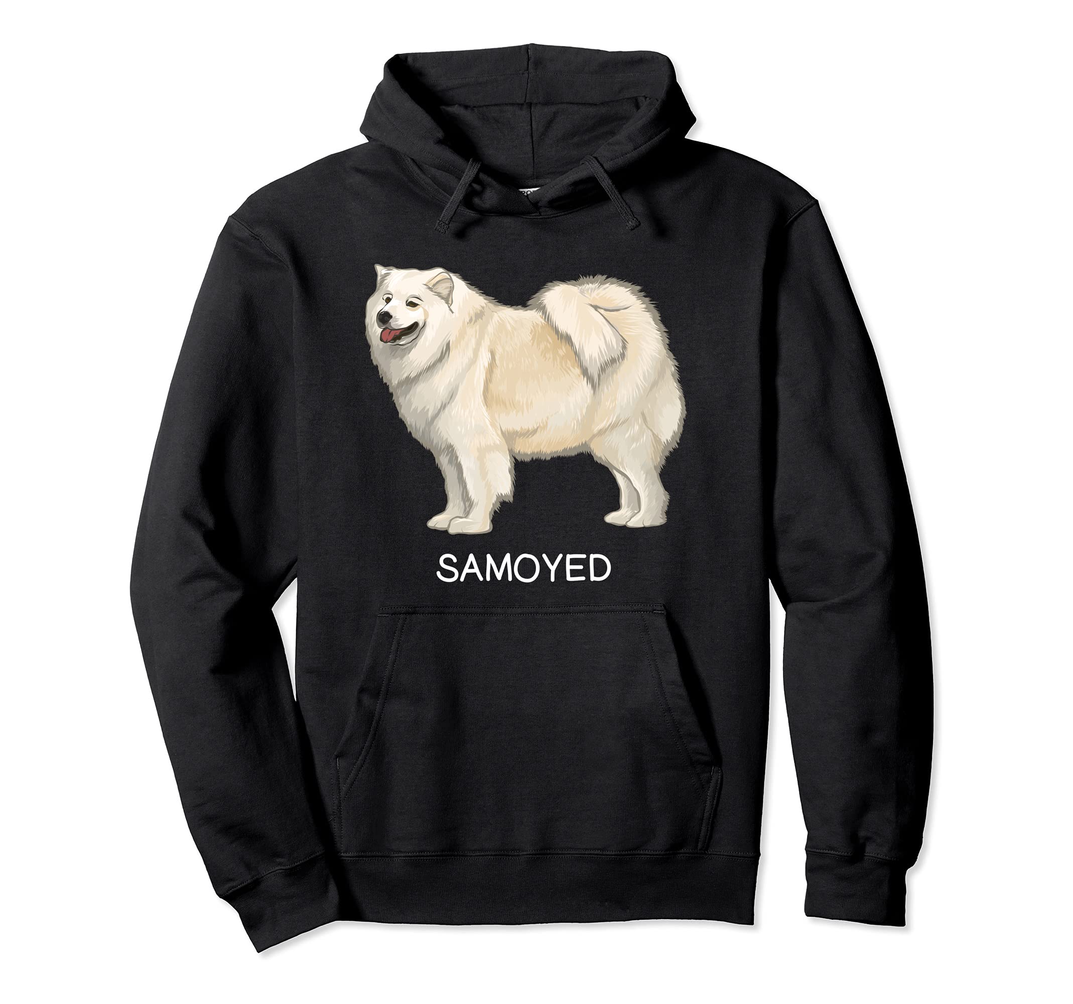 Samoyed Crazy Dog Lover Pullover Hoodie