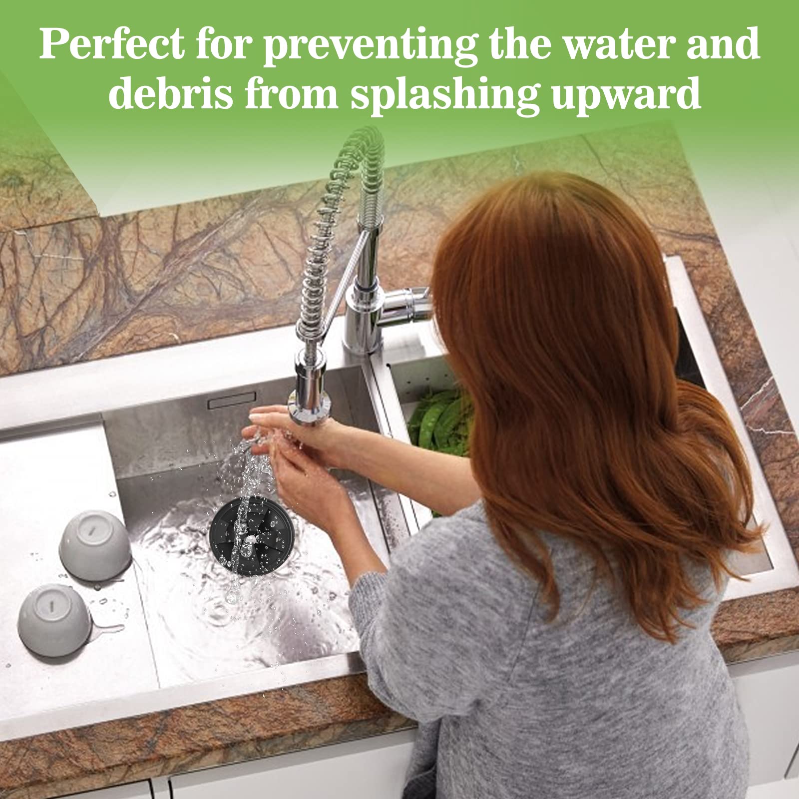 Garbage Disposal Splash Guards 3 1/8