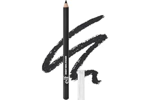 e.l.f. Smoky Kohl Eyeliner, Eye Pencil For Creating Long-Lasting, Bold, High-Pigmented Makeup Looks, Vegan & Cruelty-Free, Black Velvet