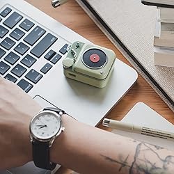 Muzen Mini Bluetooth Speaker, Button Small Cute