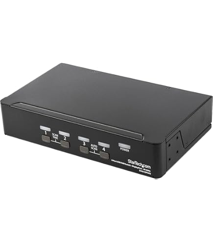 Amazon.com: StarTech.com 2 Port DisplayPort KVM Switch - 4K 60Hz