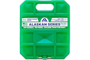 Arctic Ice Alaskan Series Long Lasting Reusable Ice Pack - Freezes at 32° Fahrenheit - Keeps Food & Drinks Cool Without The Risk of Freezing