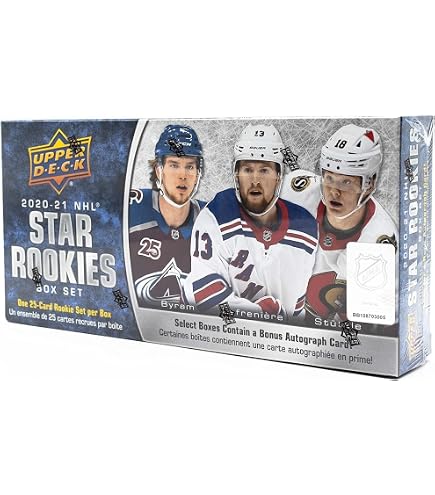 Amazon.com: 2022-23 Upper Deck NHL Star Rookies Hockey Box Set