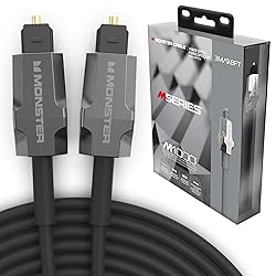 Monster M-Series 1000 Fiber Optical Audio Toslink
