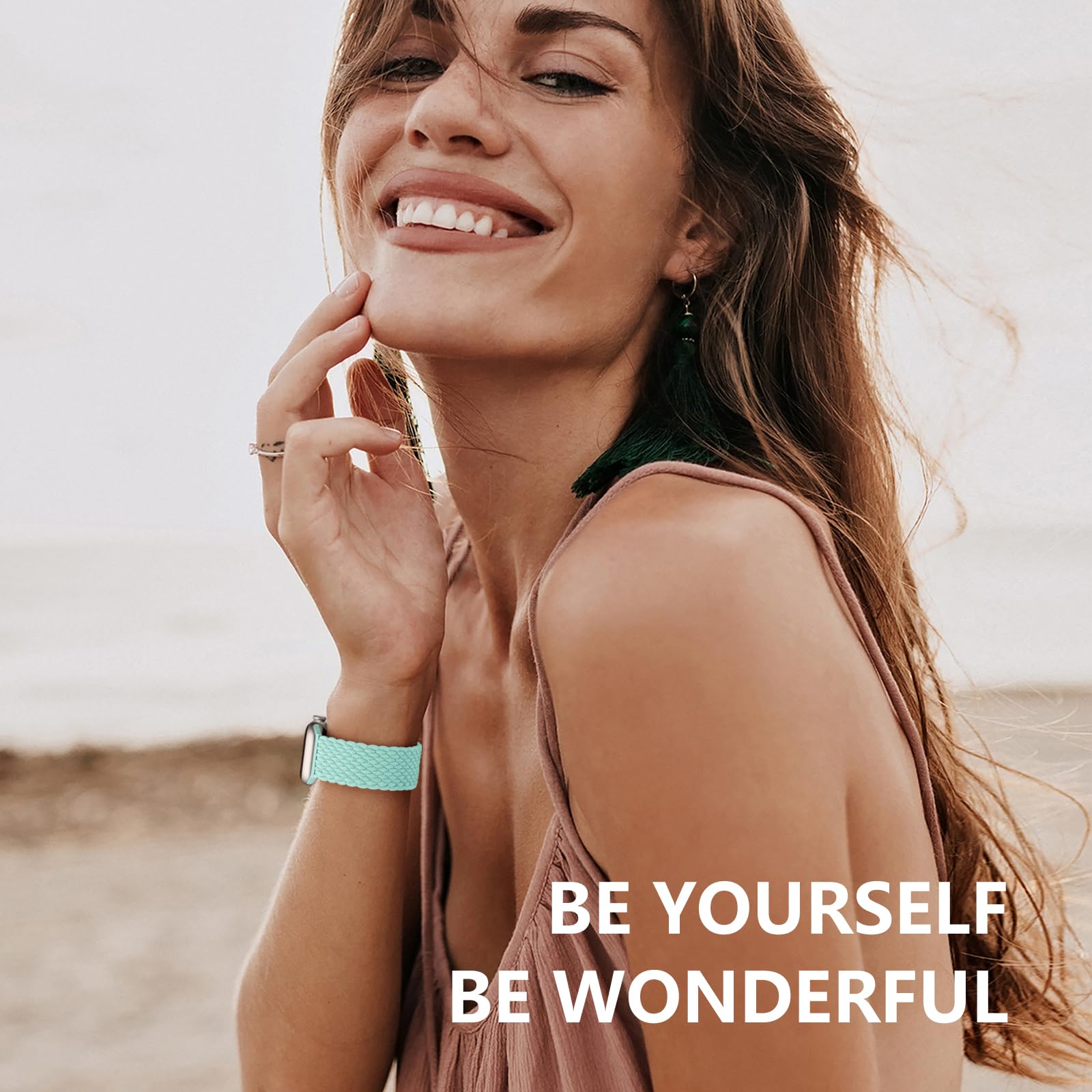 Zedoli Braided Solo Loop Compatible with Apple