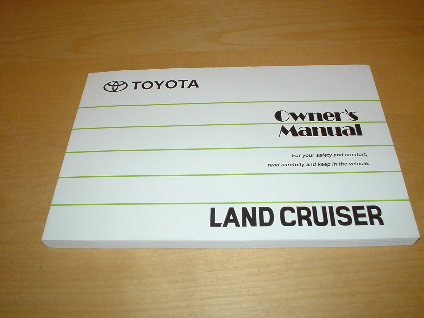 TOYOTA LAND CRUISER OWNERS MANUAL HANDBOOK (1993 - 2002) PRADO & COLORADO 3  & 5 DOOR - LANDCRUISER 3.4 LITRE 5VZ-FE 3.0 LITRE 1KZ-TE 3.0 1KD-FTV ENGINE  ...