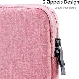 ProElife 13-Inch Laptop Sleeve Case for MacBook Air 13.6 in Pink Canvas view 7