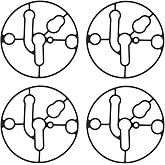 HLGHLG Carburetor Bowl Gasket 4PCS &ndash; Compatible with Briggs and Stratton 695426 Nikki Carburetor, John Deere, Troy-Bilt, Toro Lawn Mower (Float Bowl Gasket Replacement)