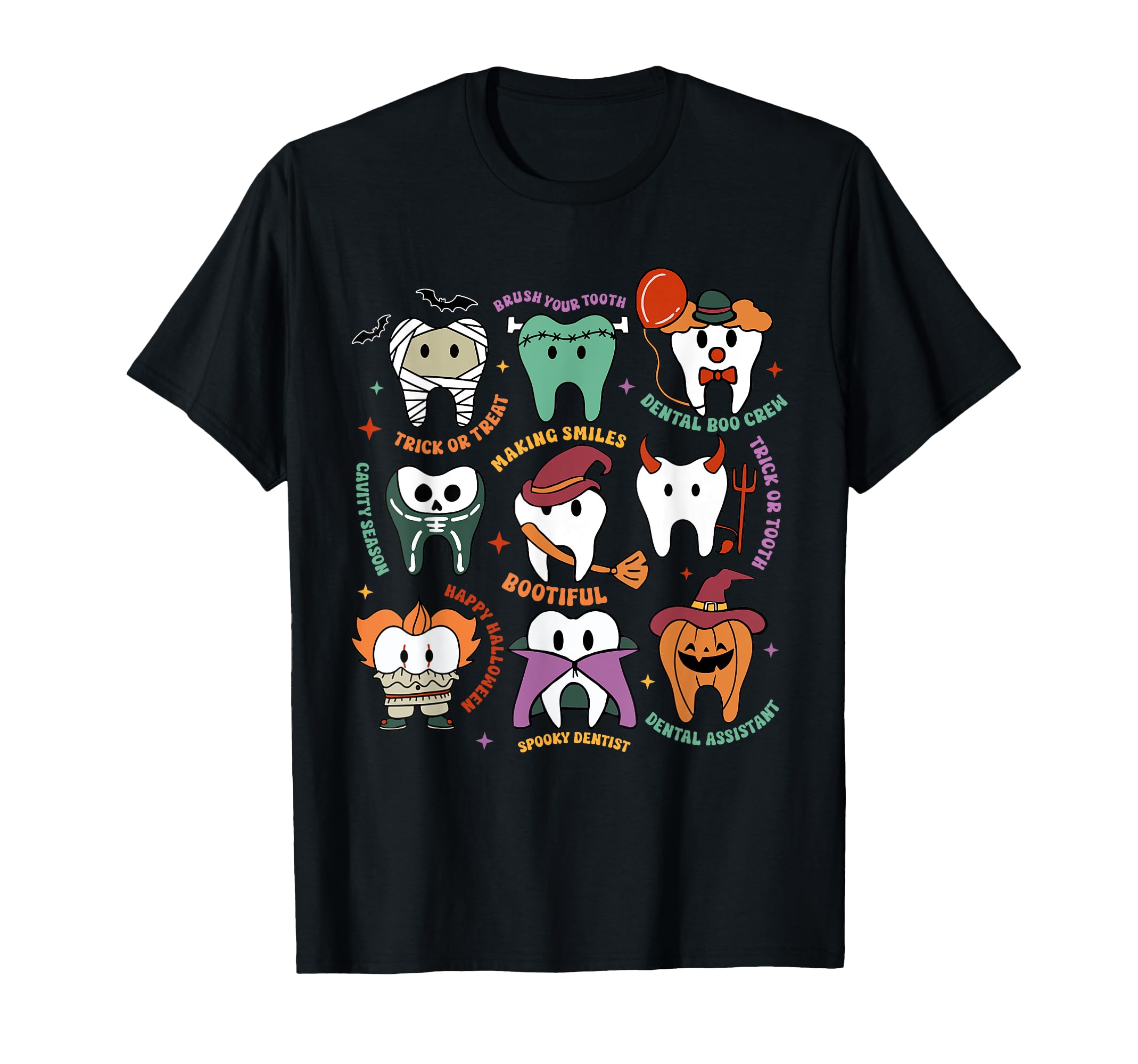Photo 1 of ****STOCK PHOTO SIMILAR TO ITEM
Halloween Dental Boo Crew Dentist Costume Teeth Women Men T-Shirt (Size Unknown)