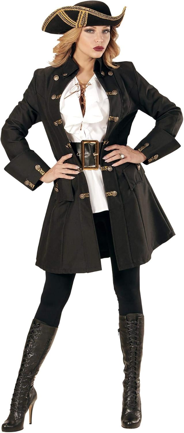 WIDMANN wdm07164&nbsp;?&nbsp;caratteriale Luxury Coat Costume, Black, Large
